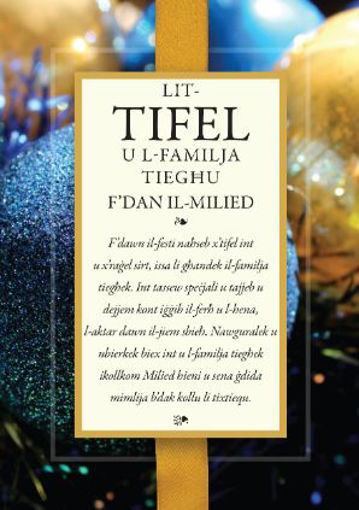 Picture of LIT-TIFEL U L-FAMILJA KARTOLINA